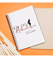 En İyi Arkadaşım Tasarımlı Defter Kişiye Özel