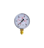 Ø63 mm Kuru Tip Vakummetre, Vakumölçer ve Vakum Saati