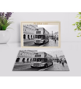 BK Home Londra Manzara 1000 Parça Profesyonel Puzzle-2