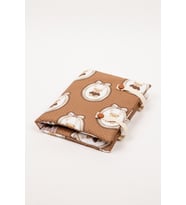 Kitap ve Defter Kılıfı – Çok Bölmeli Kumaş Organizer 19x26 cm