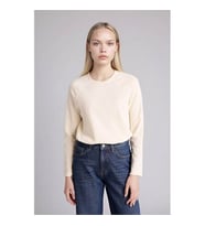 Defacto Regular Fıt Taş Kadın Uzun Kollu T-shirt G8523AX/ER42
