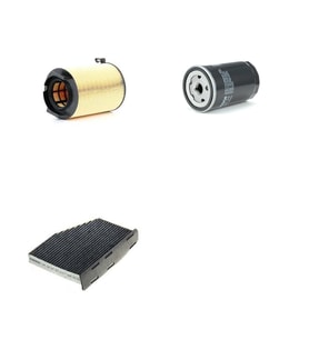 Bosch Filtre Bakım Seti Volkswagen Golf 5 1.6 Benzin 2006-2008 Hava + Yağ F. + Polen Filtre Bosch