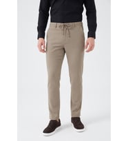 Erkek Regular Kalıp Jogger Pantolon Armürlü Kumaş BGL-ST05633