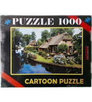 hayal sepeti puzzle  1000 Parça orman evi