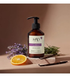 Mad Velvet Lavender Sıvı Sabun 250 ml – Lavanta, Vanilya ve Gül ile Yatıştırıcı ve Şık Temizlik Deneyimi