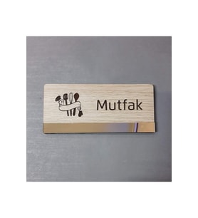 Klasik Mdf Serisi Mutfak Kapı Isimliği