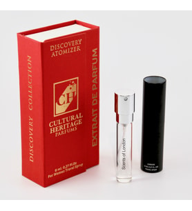Cultural Heritage , Scents Of London Discovery Atomizer Travel Spray , For Women, Extrait De Parfum, 8 Ml. 0.27 Fl. Oz , Cultural Heritage Parfums