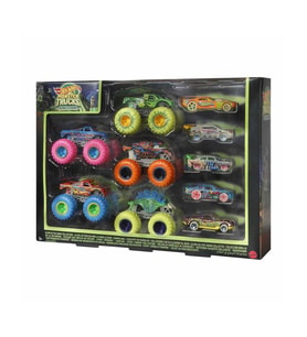 Hot Wheels Monster Trucks Karanlıkta Parlayan Araçlar Paketi HCB57