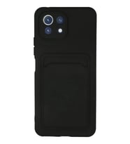 Durukar® Mi 11 Kılıf Kelvin Kartvizitli Silikon - Siyah