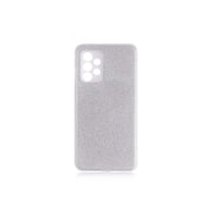 Samsung Galaxy A52 Uyumlu Kılıf Zore Shining Silikon (Gri)
