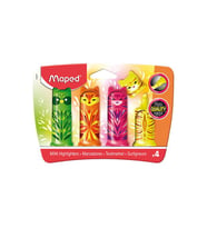 Maped Fluo'Peps Mini Friends Fosforlu Kalem 4 Renk 743677