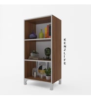 Kenzlife kitaplık tuğçe 108*030*020 cvz ayaklı mutfak dolabı banyo ofis ayakkabılık kiler