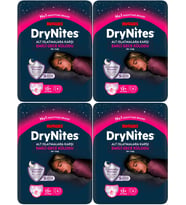 Drynites Emici Gece Külodu/Külot Bez Kız 13+ Yaş (48-60KG) X Large 36 Adet (4PK*9)