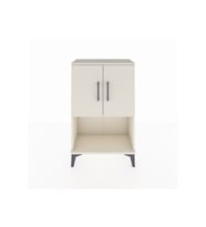 Arges Komodin 2 Raflı 2 Kapaklı 60x30x96 Aytaşı-Aytaşı
