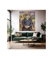 Van Gogh Kanvas Tablo Kanvas Duvar Tablosu Klasik Duvar Dekoru Empresyonizm Tablo VanGogh87-1