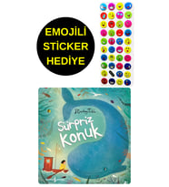 EMOJİLİ  STİCKER HEDİYE  - OKUL ÖNCESİ RESİMLİ KİTAPLAR  - SÜRPRİZ KONUK