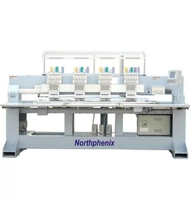 Northphenix 4 Kafa 9 İğne Nakış Makinası - 400x680mm Nakış Alanı Pul Payet Aparatlı