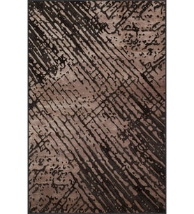 Eliana Home Baskılı, Yıkanabilir Kaymaz Taban Salon Halısı LNA1702 100x150 cm (Kahverengi)