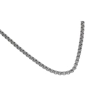 Unisex 2 mm Çelik Kolye (Gümüş)
