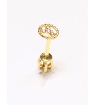 14 Ayar Altın Piercing Tragus Küpe