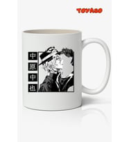 Bungo Nakahara Chuuya Manga Hoodie Anime Temalı Beyaz Kupa Bardak Sevgiliye Arkadaşa Hediye