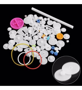 85 Parça Plastik Dişli Seti RC Çark Arduino