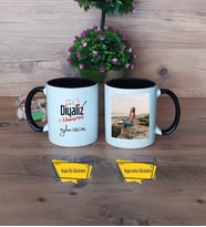 Diyaliz Hemşiresi Kupa Bardak Siyah Fotoğraflı Tıp Bayramı Hediyesi Hemşireler Günü Hediyesi