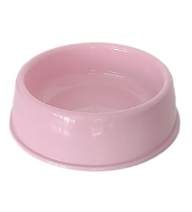 Markapet Kedi Köpek Plastik Mama Ve Su Kabı 20 cm - 200 ml Pembe