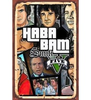 Yeşilçam Temalı Retro Ahşap Poster