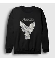 Presmono Unisex Siyah Eternity Anathema Sweatshirt 9494tt