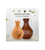 Dekoratif Led Işıklı Hava Nemlendirici Buhar Makinesi Aromatik Oda Kokusu Difüzörü (Sarı)