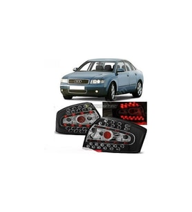 Audi A4 Sedan 2001-2006 Uyumlu Siyah Lh Ledli Stop Lambası