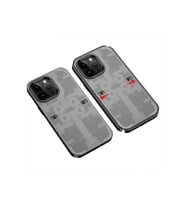 Newface Apple iPhone 13 Pro Kılıf Mekanik Bumper Kapak - Siyah