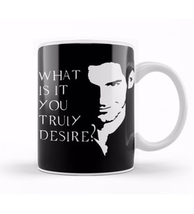 What is it You Truly Desire Lucifer 04 Kupa Bardak Porselen