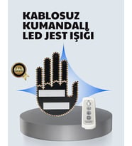 Mey İthalat® Uzaktan Kumandalı Çok Fonksiyonlu Araç Led Işığı