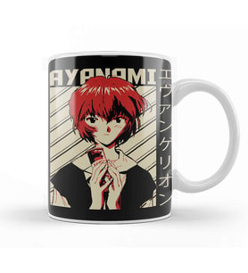 Evangelion Rei Ayanami Kupa Bardak Porselen
