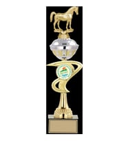 ODAK KUPA - Figürlü Kupalar - At Figürlü Kupalar FG-065 B - 44 cm