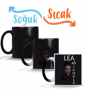 Lea Michele 08 Sihirli Kupa Bardak Porselen