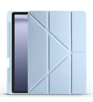 Galaxy Tab A9 Kılıf Zore Tri Folding Kalem Bölmeli Standlı Kılıf