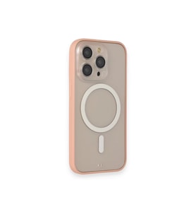 iPhone 14 Pro Max Kılıf Grand Magneticsafe Kapak - Pembe