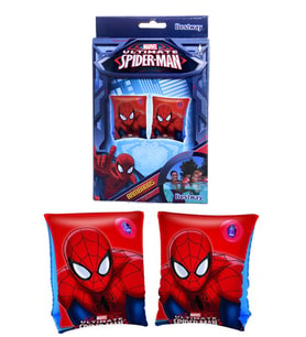 Örümcek Adam Spiderman Şişme Kolluk Çocuk Deniz Kolluğu 2li (KIRMIZI-TABA)