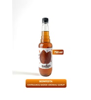Bonfesta Kavrulmuş Badem Aromalı Kahve ve Kokteyl Şurubu 750 ml