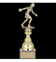 ODAK KUPA - Figürlü Kupalar - Bowling Kadın Figürlü Kupalar FG-023 B - 29 cm