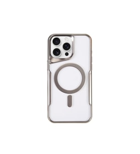 Iphone 14 Pro Max Kılıf Boyi Magsafe Silikon Kapak - Gümüş