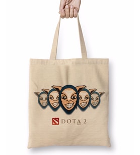 Meepo Dota 2 Bez Çanta Uzun Saplı