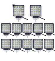 12 Adet 16 Ledli Off Road Sis Farı Çalışma Lambası 12 Volt / 24 V