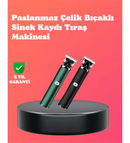 Paslanmaz Çelik Bıçaklı Sinek Kaydı Tıraş Makinesi Uzun Ömürlü