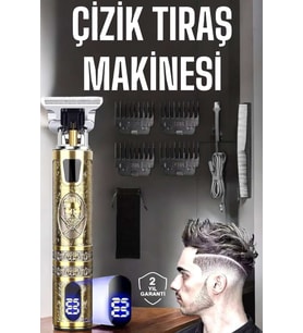 Çizik Tıraş Makinesi Şarjlı Paslanmaz Çelik Bıçaklı Uzun Ömürlü