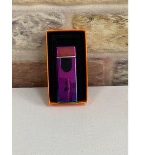 Gökkuşağı Renk USB Şarjlı Elektrikli Model Kişiye Özel Çakmak