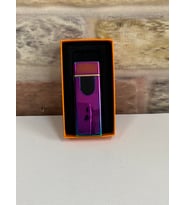 Gökkuşağı Renk USB Şarjlı Elektrikli Model Kişiye Özel Çakmak